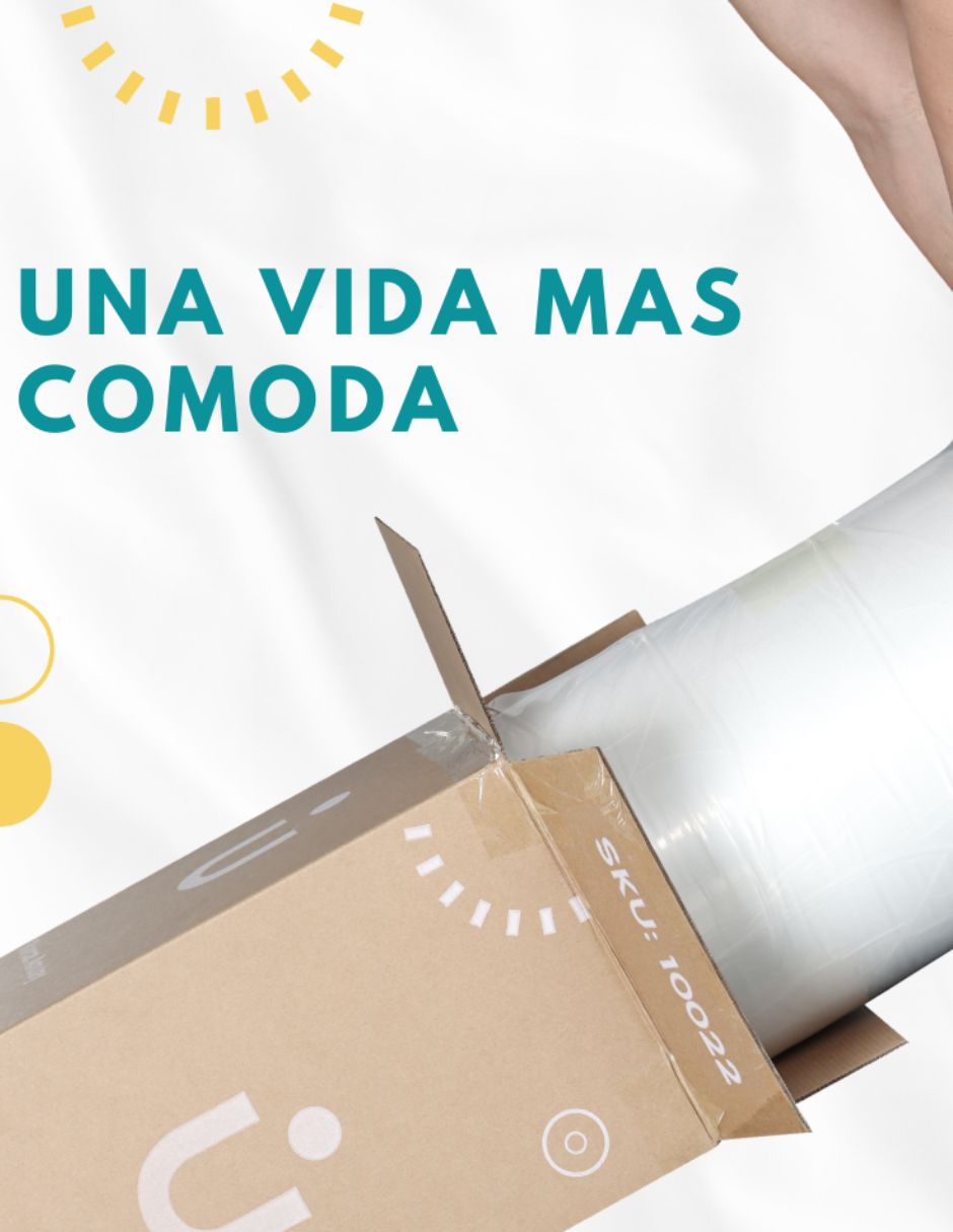 Colchón en caja amulay colchon individual 14cm confort