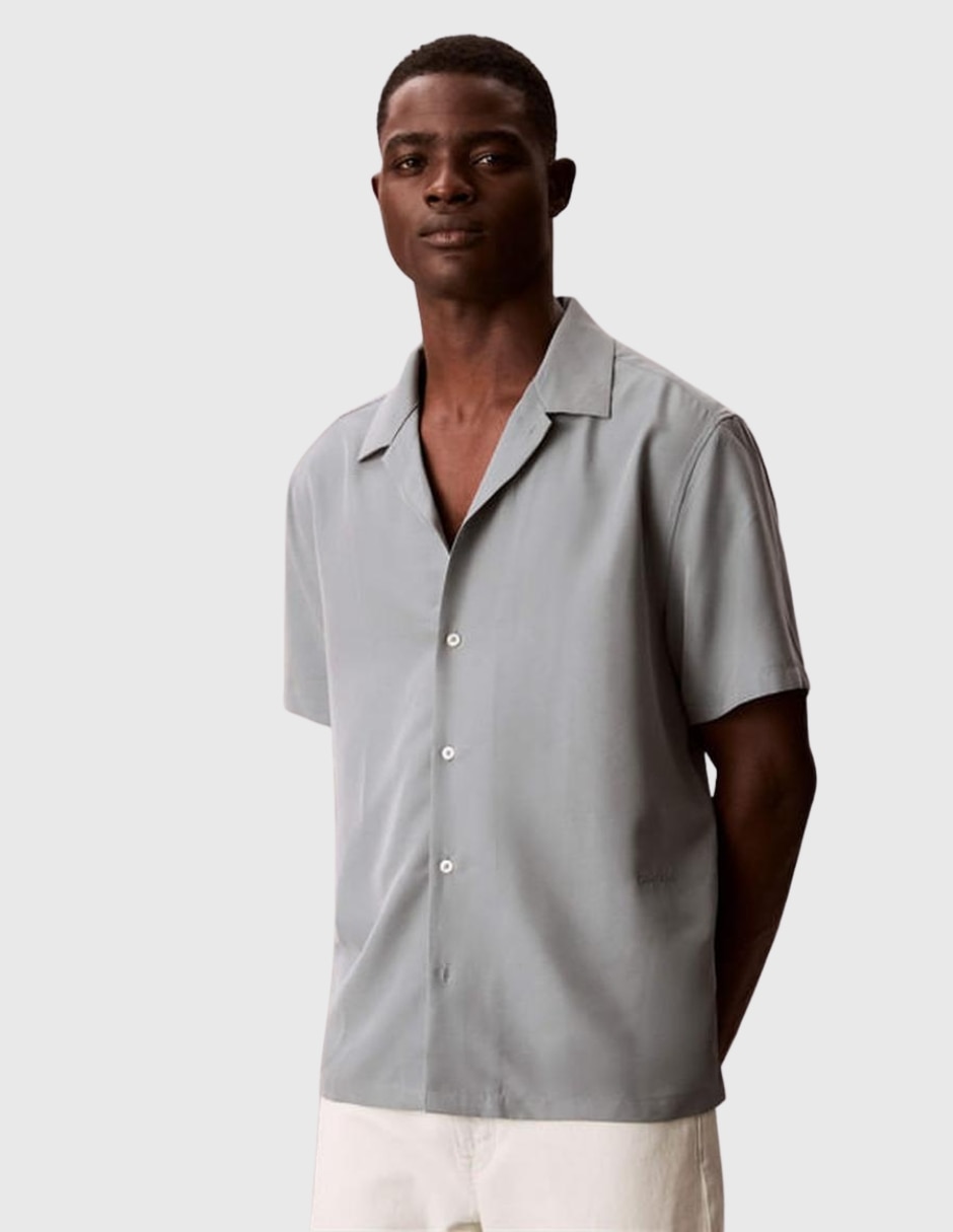 Camisa/Sobrecamisa Casual de (si aplica) Modal manga Corta para hombre Camisa/Sobrecamisa Casual de (si aplica) Modal manga Corta para hombre