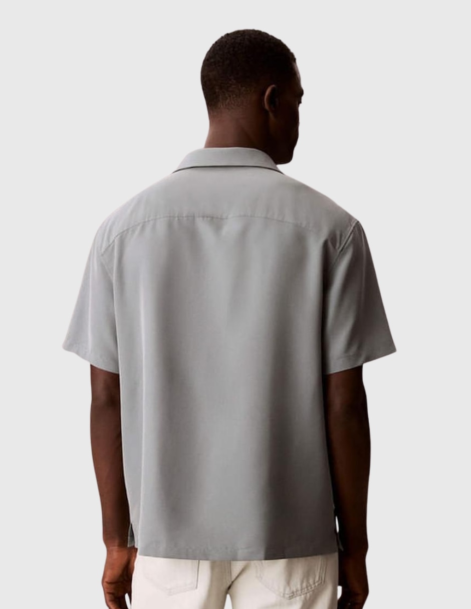 Camisa casual Calvin Klein manga corta para hombre