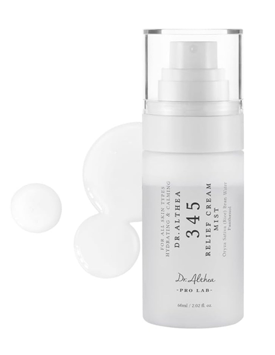 Set crema para facial recomendada para calmar y aliviar la piel de día y noche dr. Althea 345 para piel seca y sensible