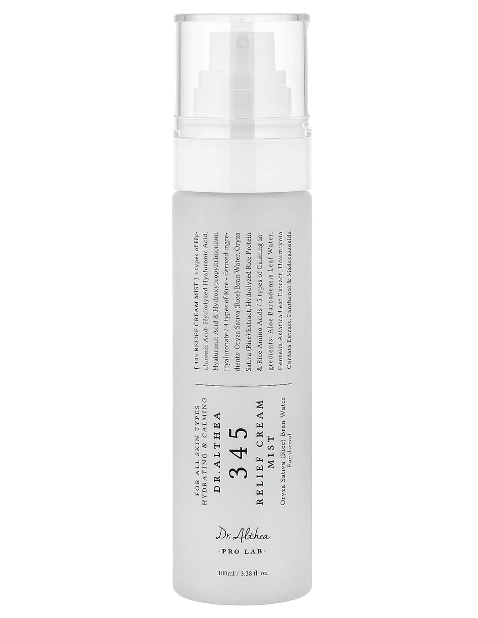 Set crema para facial recomendada para calmar y regenerar la piel de día y noche dr. Althea 345 relief para piel seca y sensible