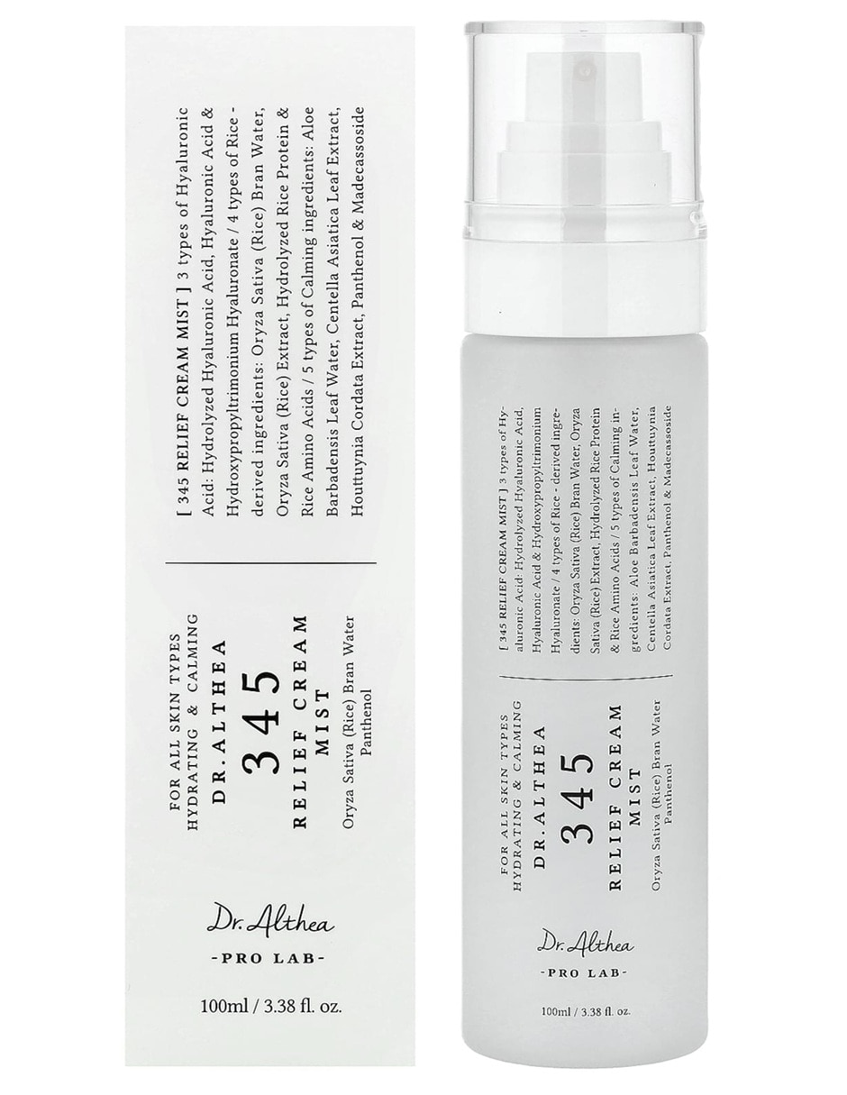 DR. ALTHEA Set crema para facial recomendada para calmar y regenerar la piel de día y noche dr. Althea 345 relief para piel seca y sensible