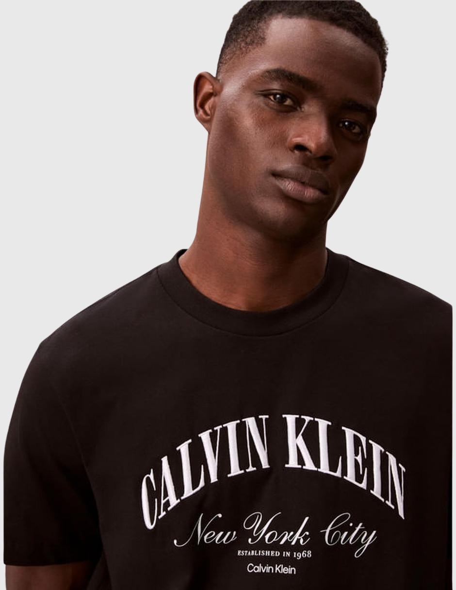 Playera calvin klein cuello redondo para hombre