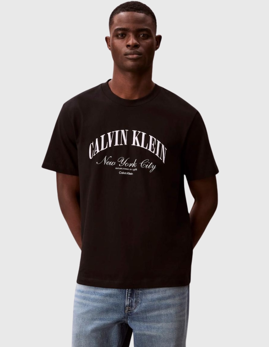 Playera calvin klein cuello redondo para hombre