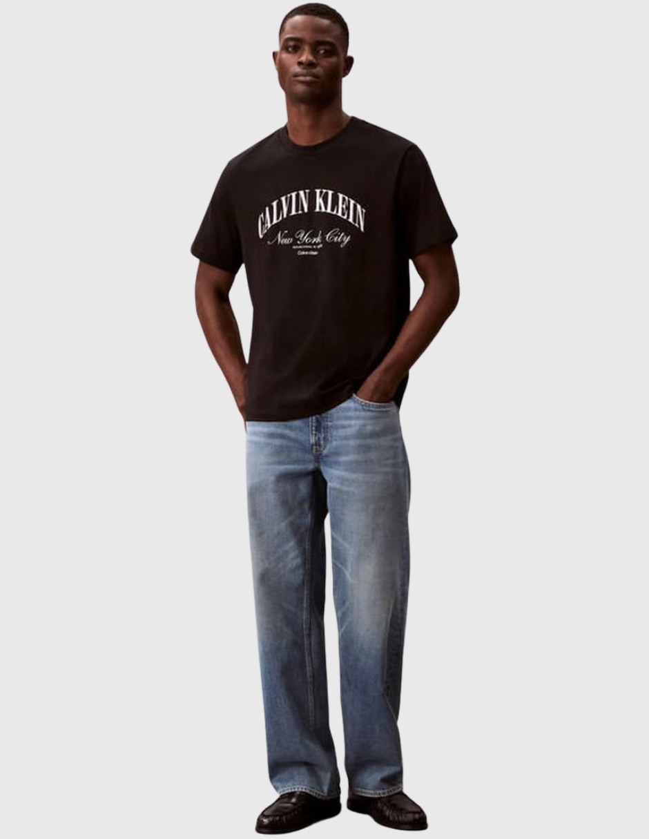 Playera calvin klein cuello redondo para hombre 3