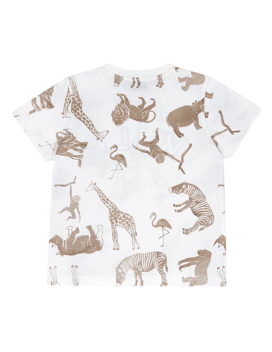 Camiseta cuello redondo Chicco para niño