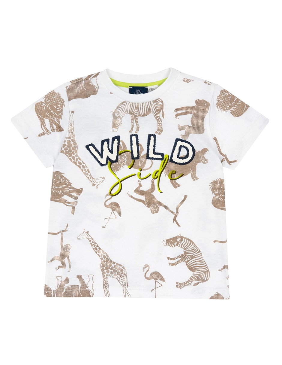 Camiseta cuello redondo Chicco para niño