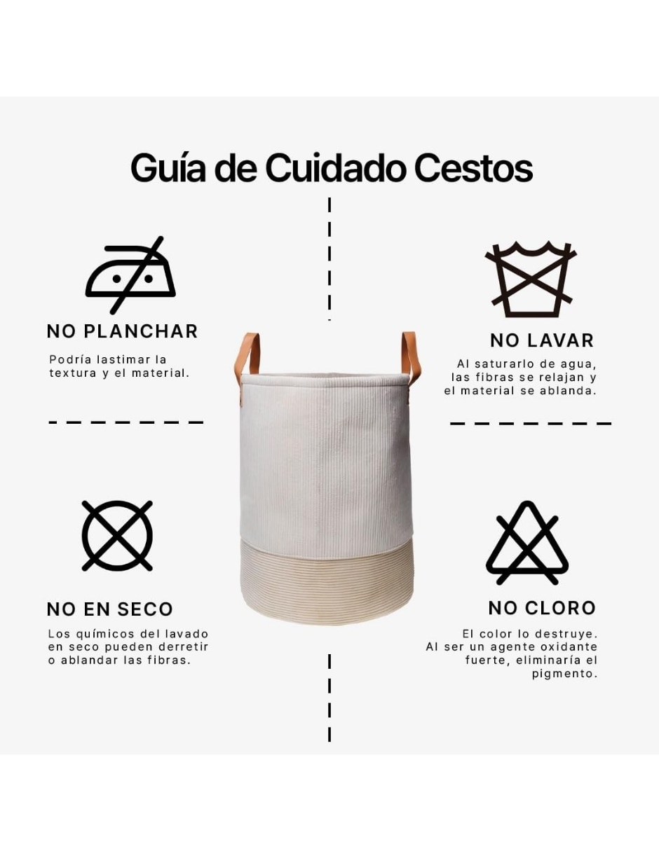 Cesto para ropa Onyxo de poliéster