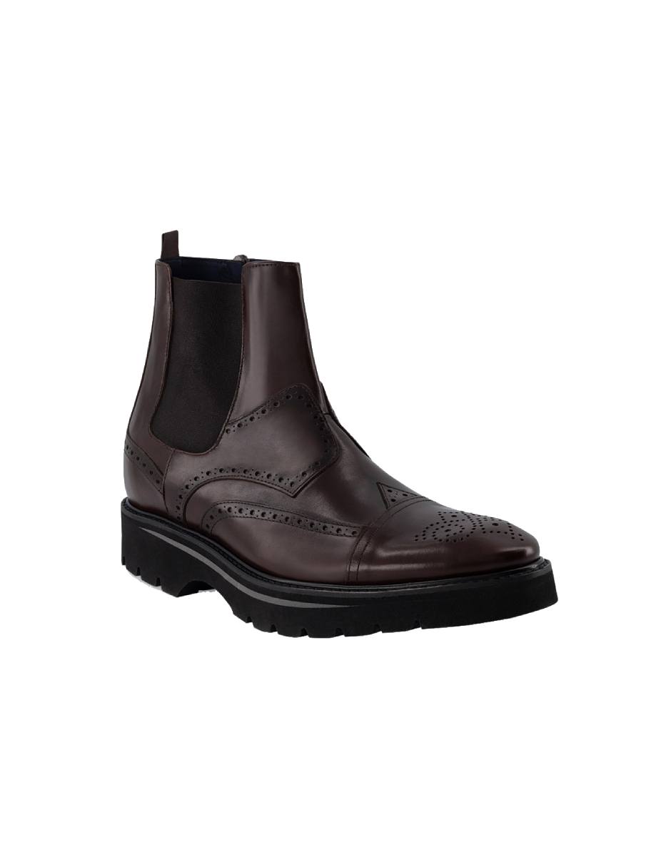 Botín de piel para hombre Botín de piel para hombre