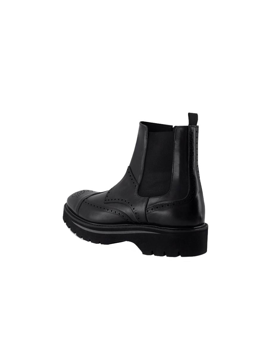 Botín de piel para hombre 4