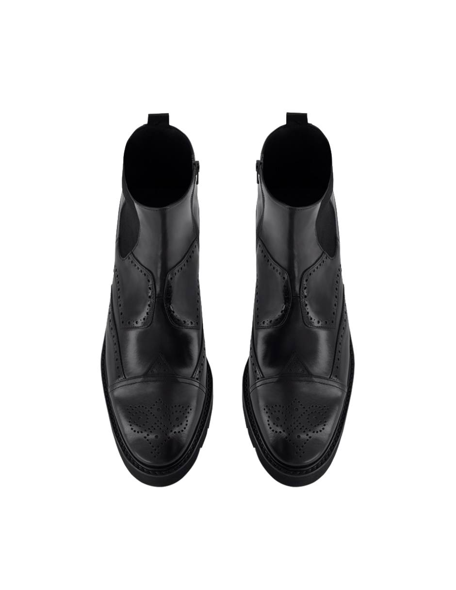 Botín de piel para hombre 3