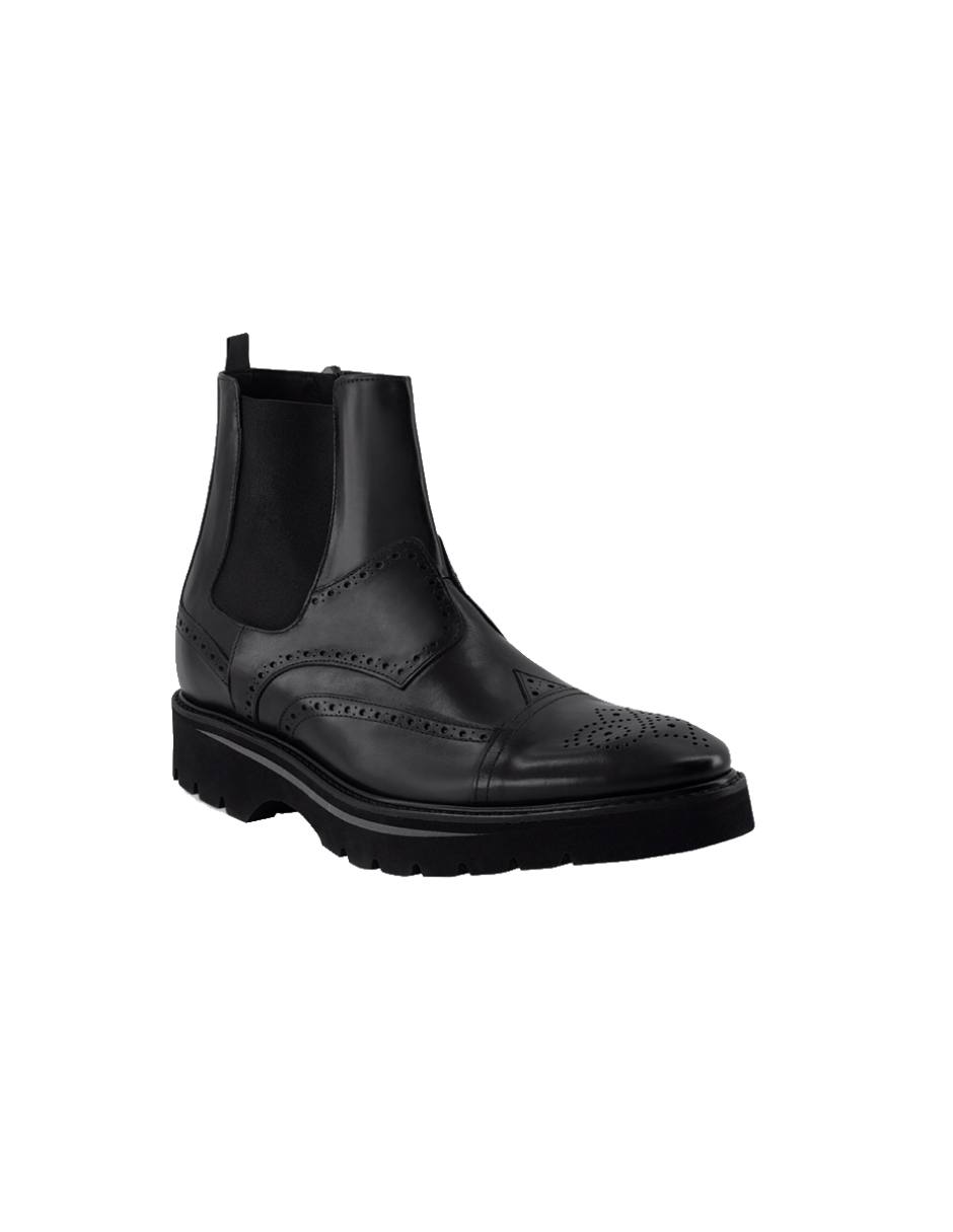 Botín de piel para hombre 1