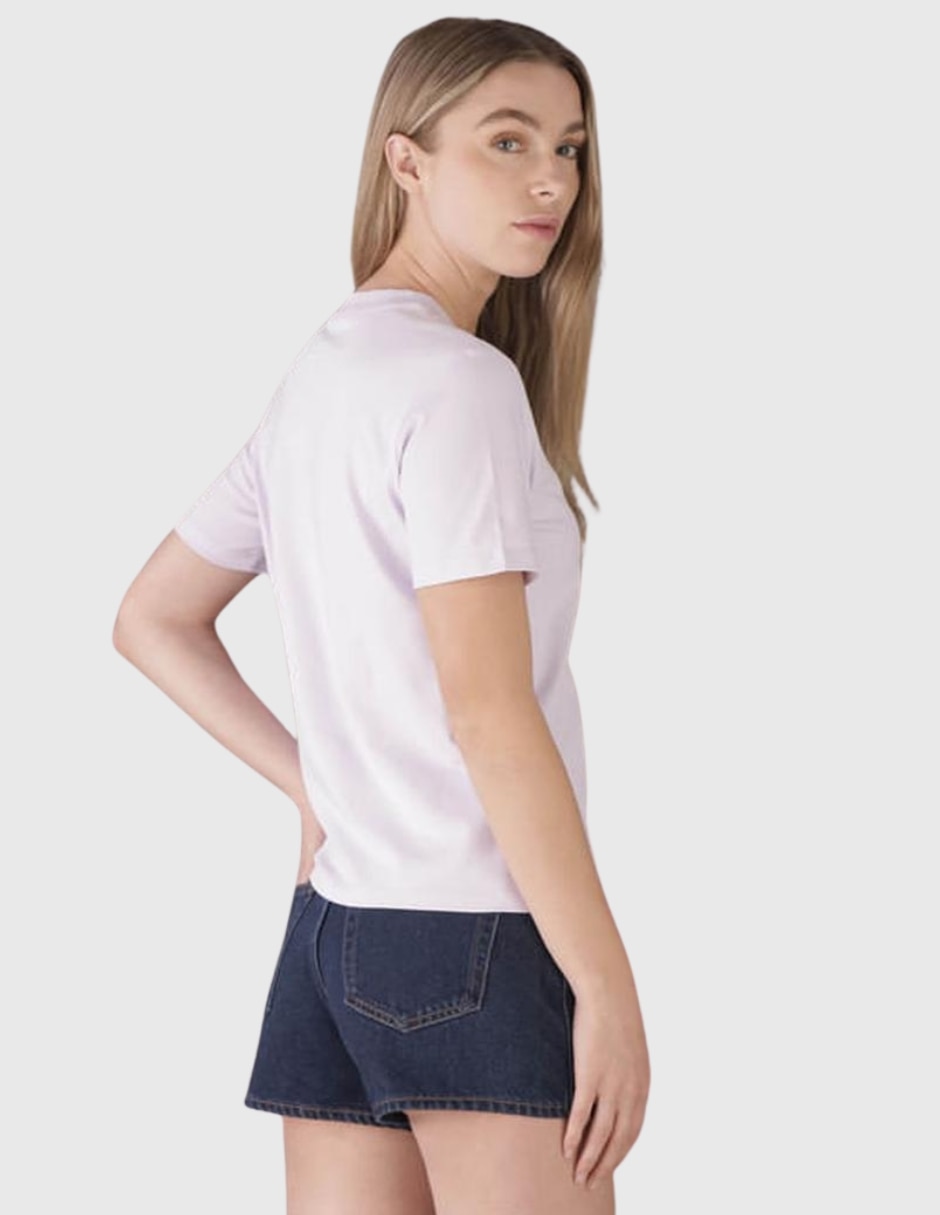 Playera manga Corta Sin colección cuello Redondo para mujer 2