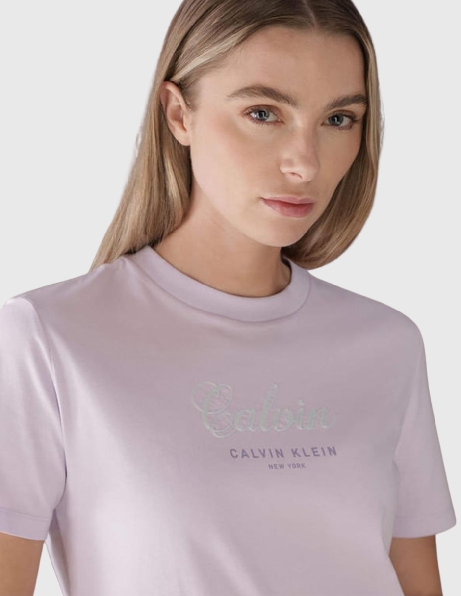 Playera manga Corta Sin colección cuello Redondo para mujer 3