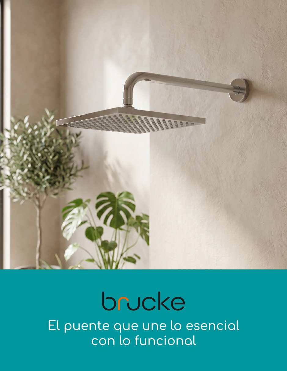 Regadera para baño Brucke