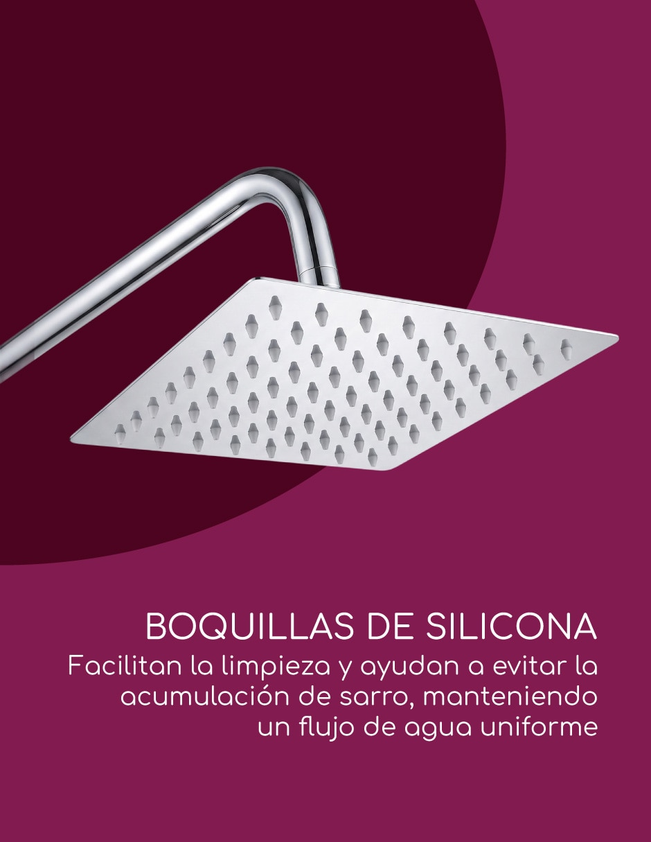 Regadera para baño Brucke