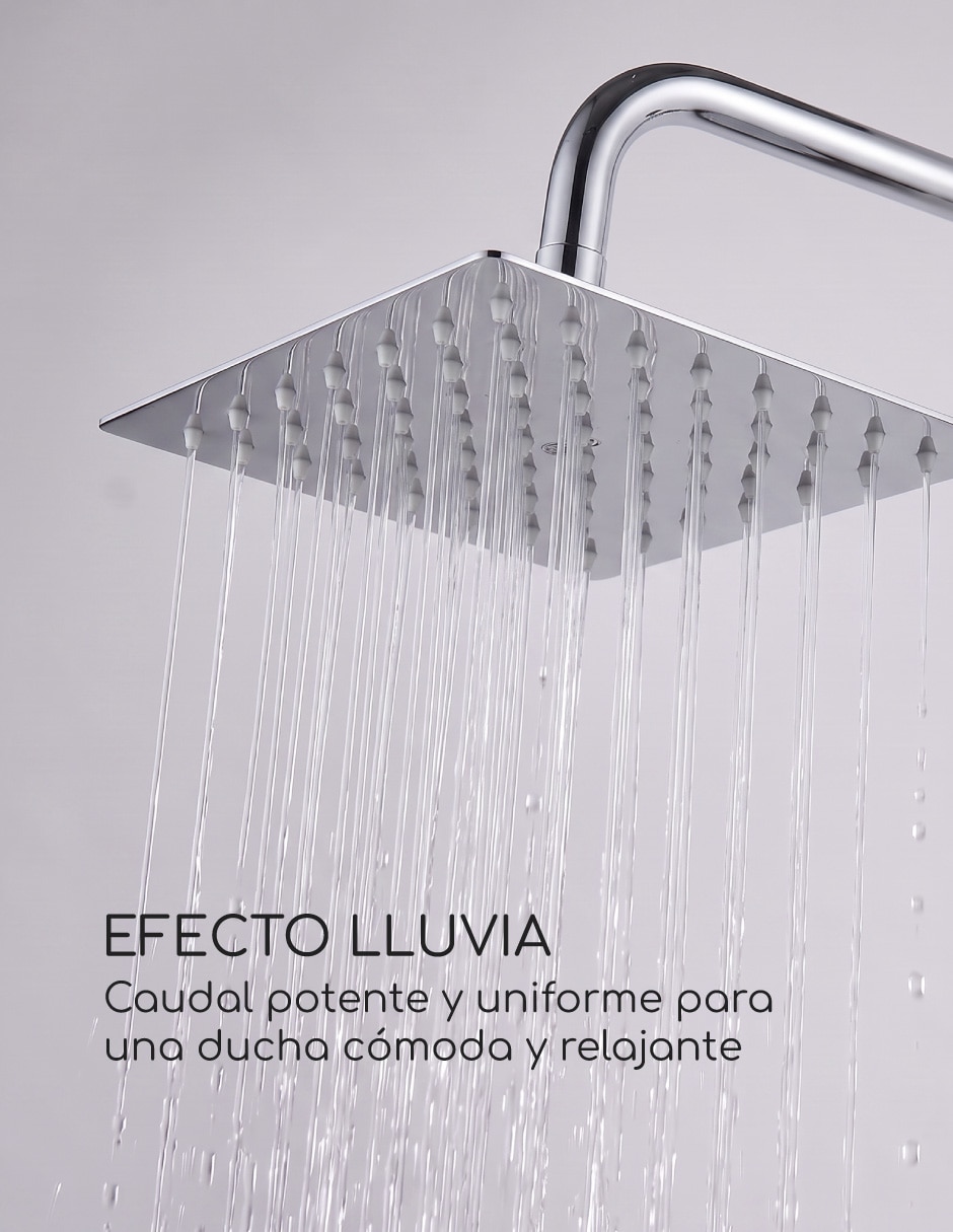 Regadera para baño Brucke
