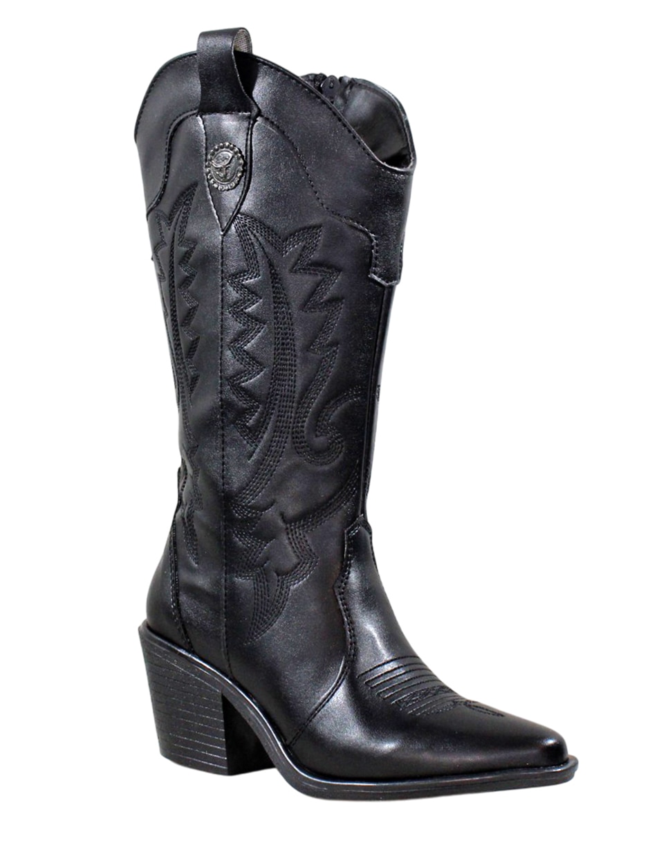 Bota cowboy abajo de la rodilla cowboy para mujer 11