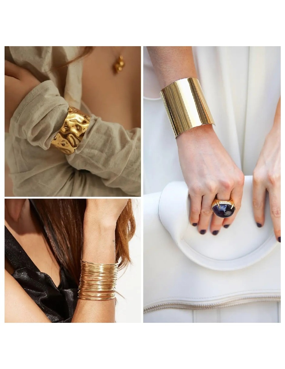 Brazalete genérica de hierro brazaletes con acabado
