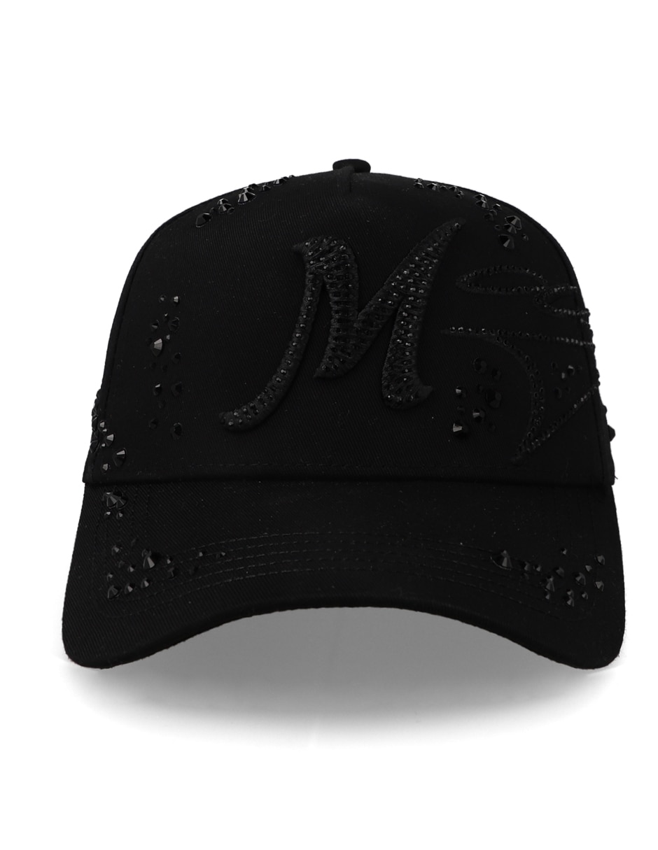 Gorra visera curva snapback 31hats el mago total black unisex