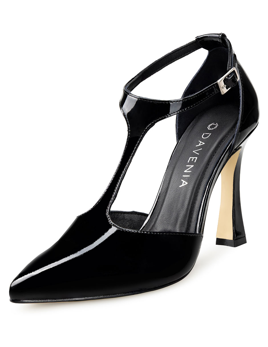 Zapatilla charol piel davenia zapatillas davenia