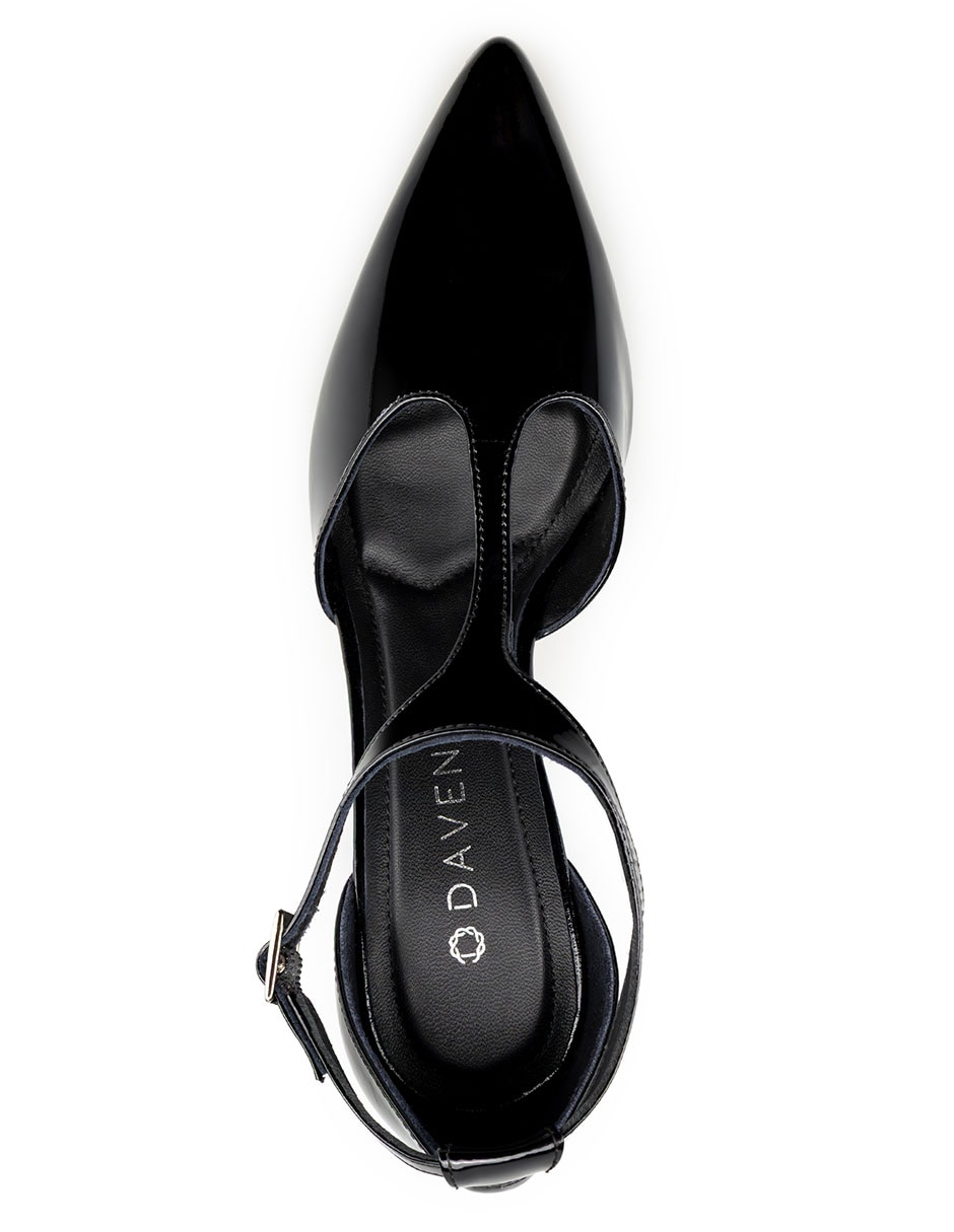 Zapatilla charol piel davenia zapatillas davenia
