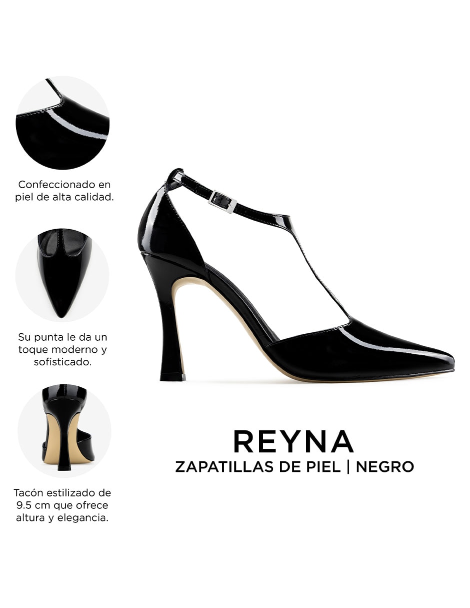 Zapatilla charol piel davenia zapatillas davenia