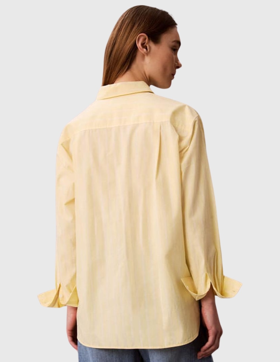 Camisa de algodón manga larga para mujer 5