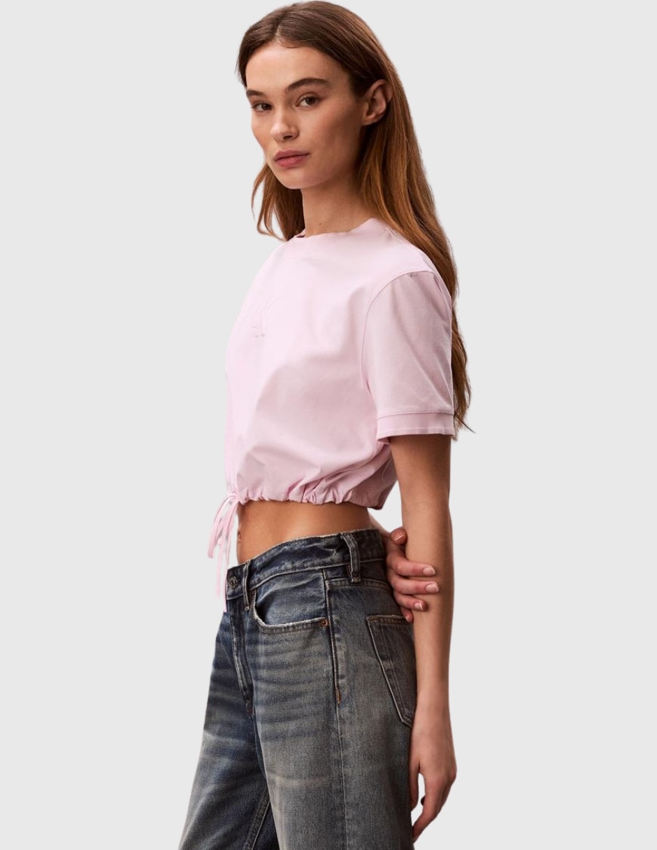 Blusa manga corta para mujer 3