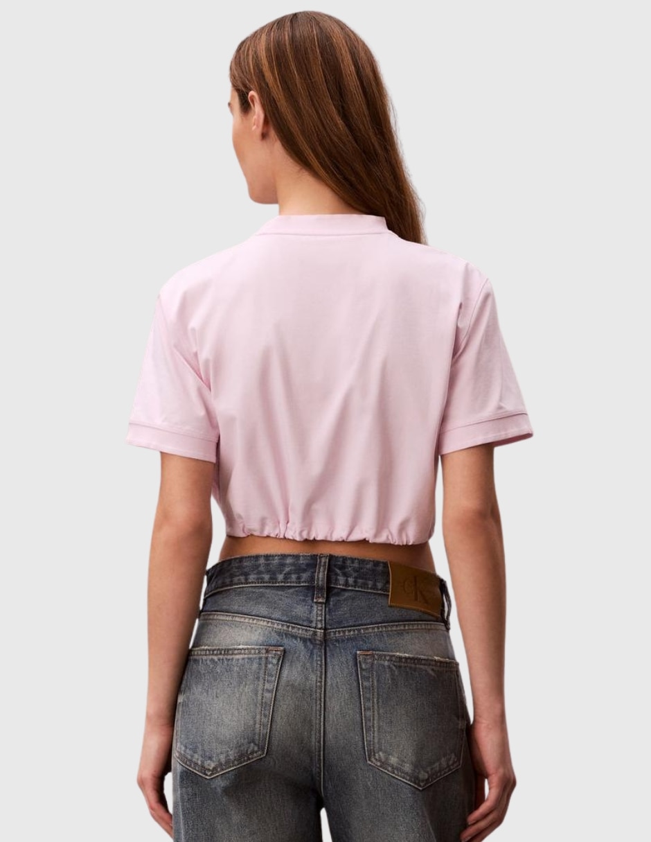 Blusa manga corta para mujer 6