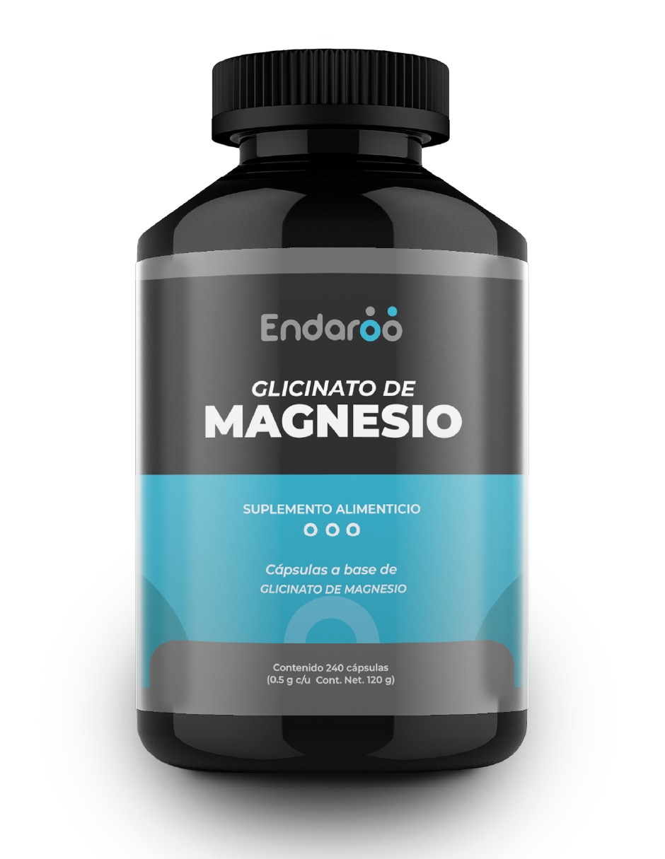 Glicinato De Magnesio 500 mg 240 Cápsulas Glicinato De Magnesio 500 mg 240 Cápsulas