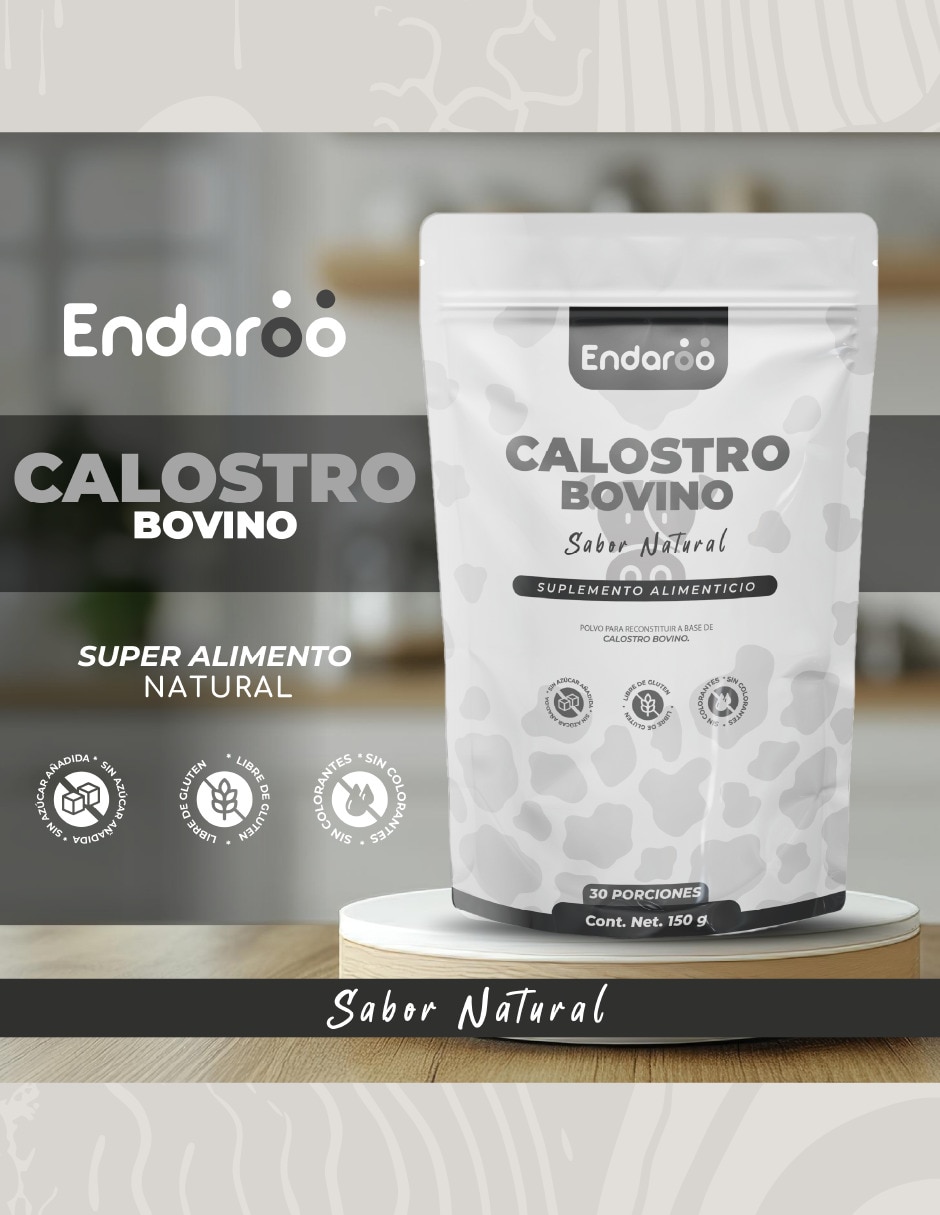 Antioxidante Calostro bovino 150g Polvo Suplemento 4