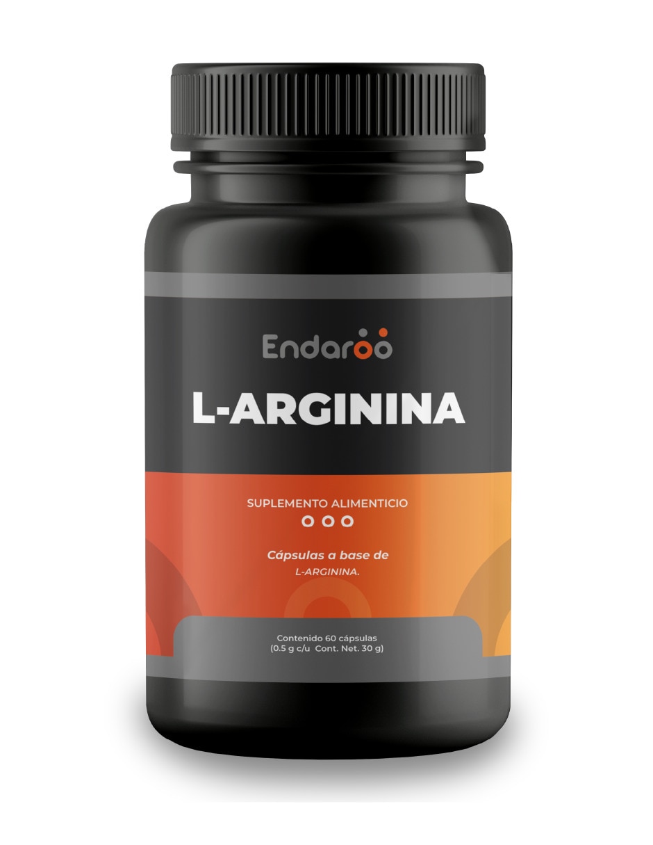 L Arginina - 60 Cápsulas De 500 mg De L Arginina sabor natural L Arginina - 60 Cápsulas De 500 mg De L Arginina sabor natural