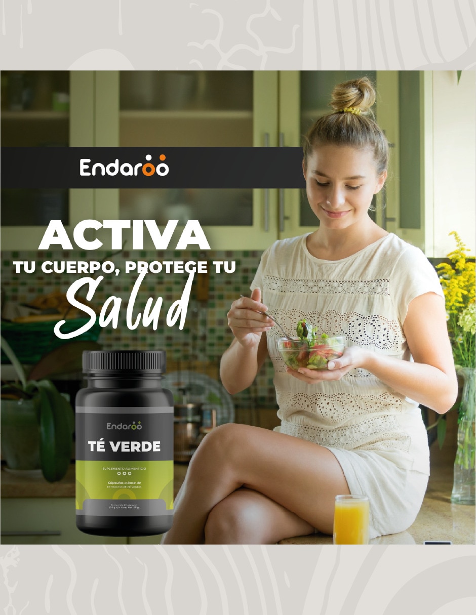 Té Verde Cápsulas 500 mg - 90 Cápsulas sabor natural 2