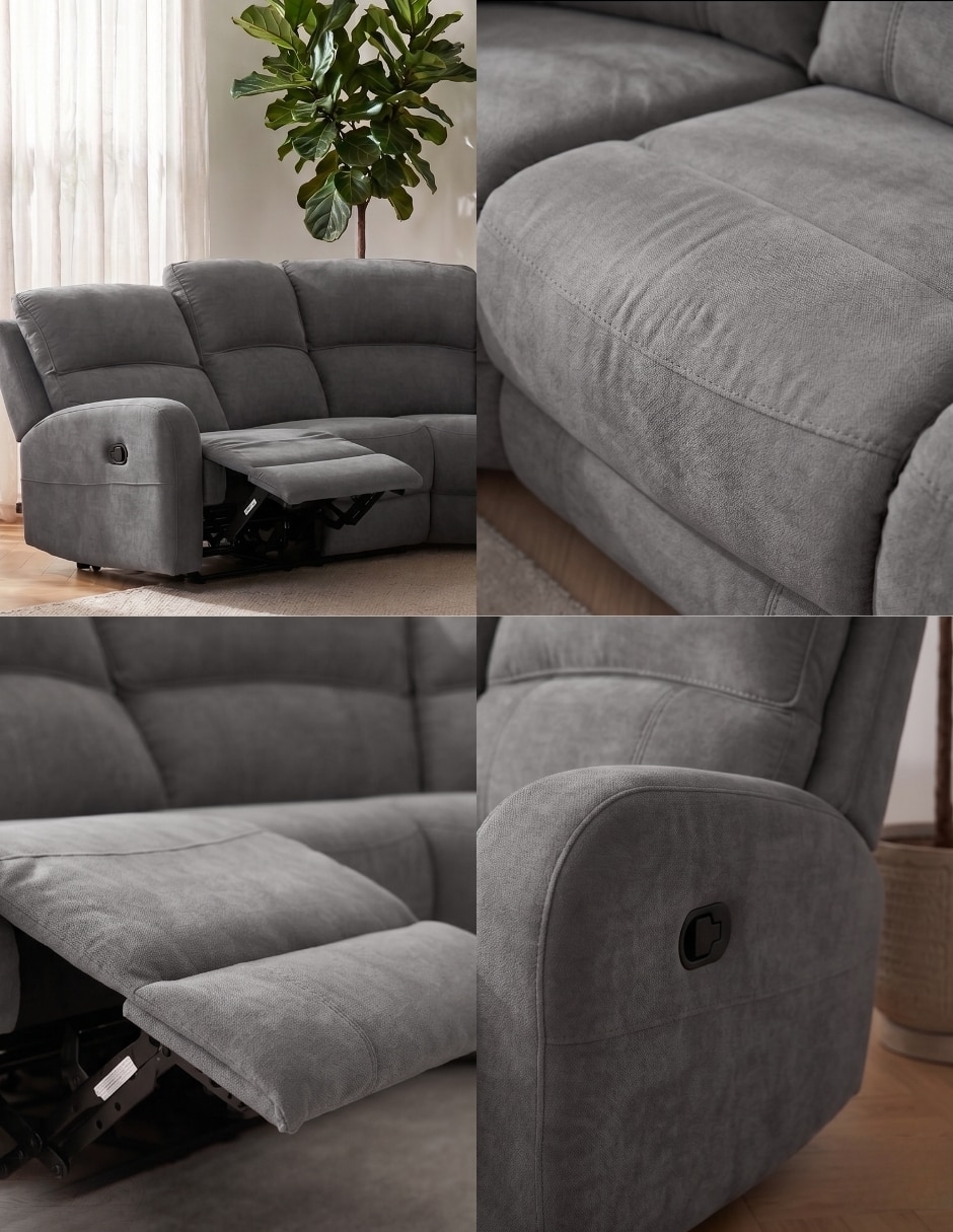 Reclinable Easy Living de poliéster