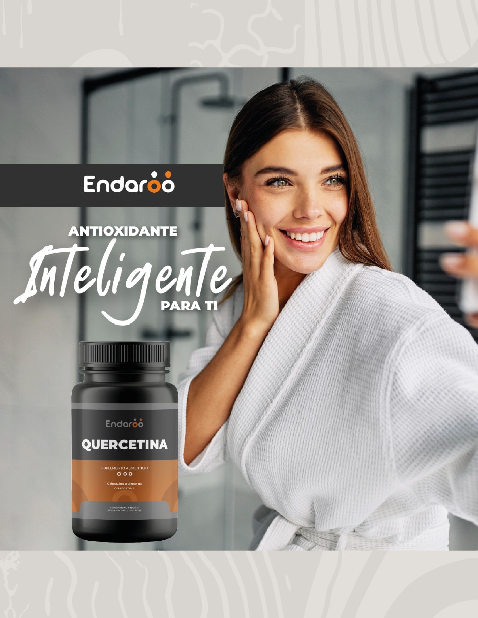 Quercetina 60 Cápsulas sabor natural 2