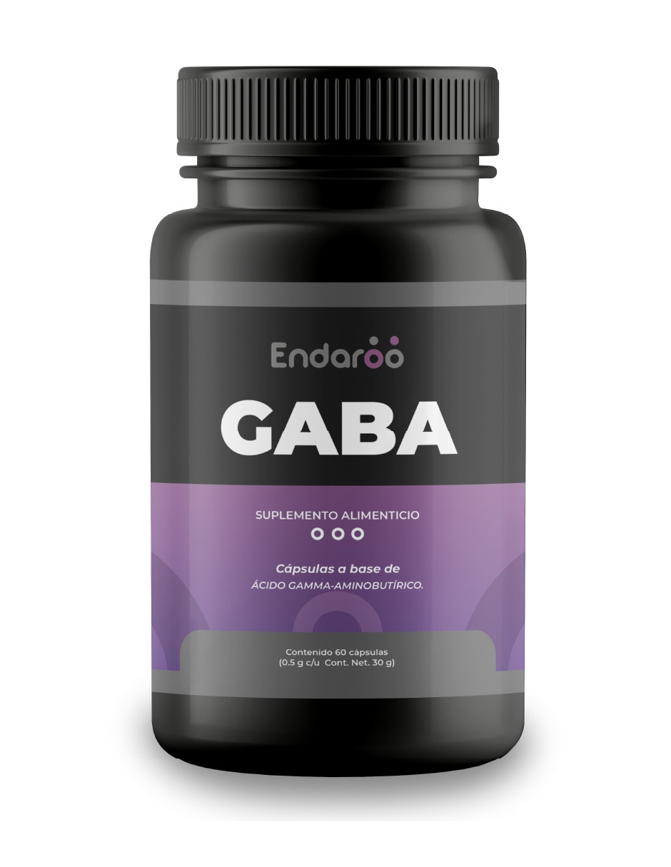 Gaba 500 Mg - 60 Cápsulas sabor natural Gaba 500 Mg - 60 Cápsulas sabor natural