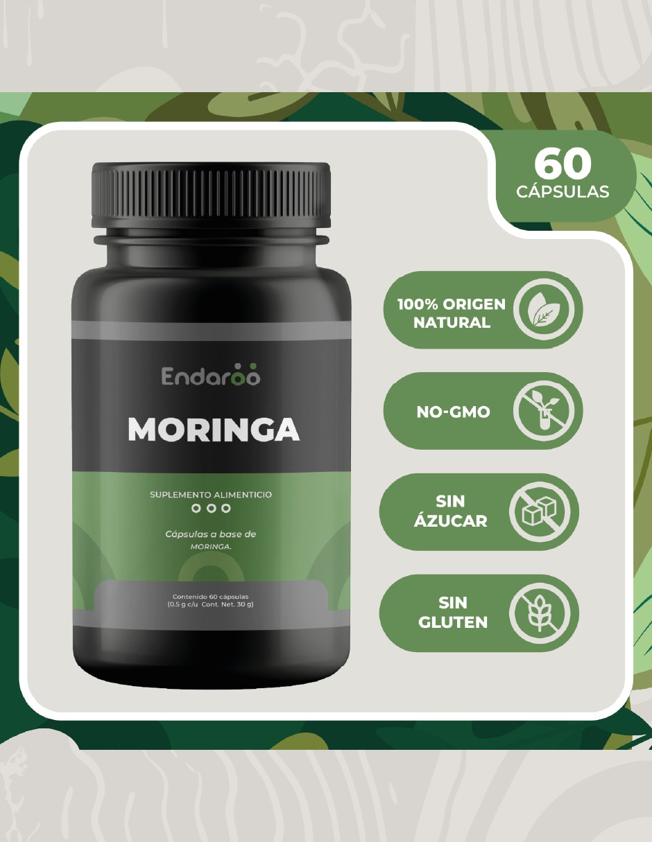 Moringa 240 cápsulas 500 mg 4