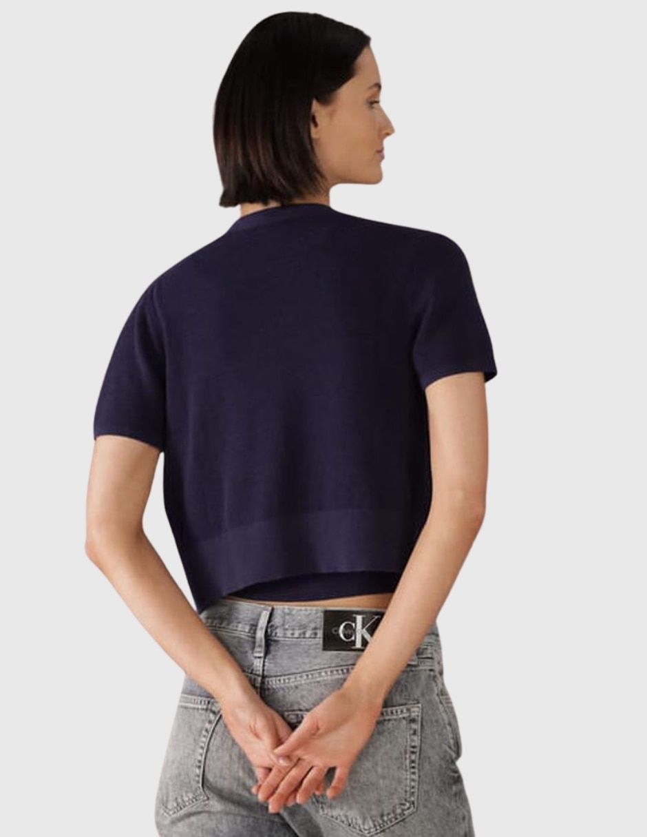 Suéter cuello redondo para mujer 3