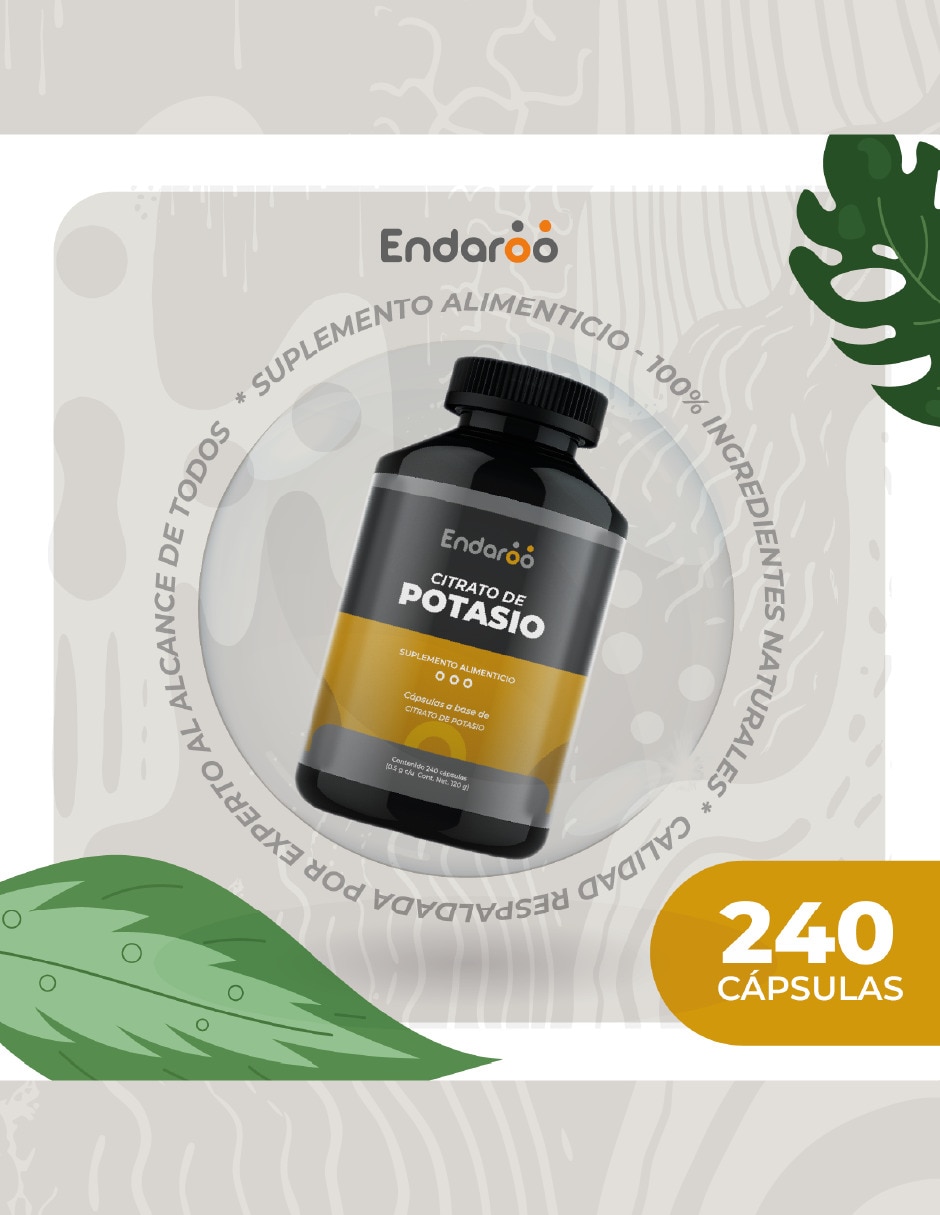 Antioxidante Citrato de potasio 500mgr 5