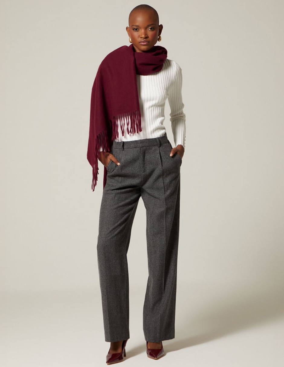 Pantalón chino studio f recto para mujer