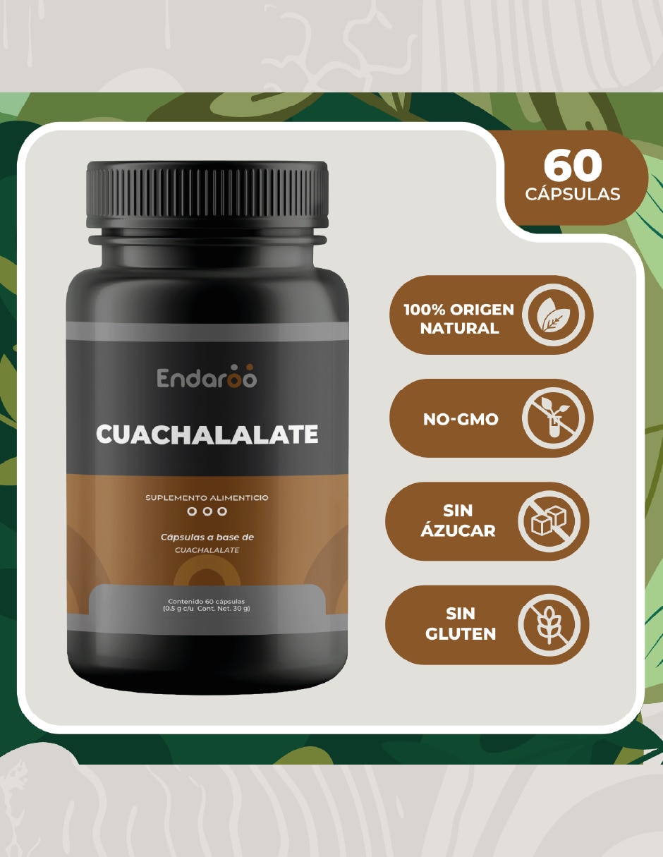 Antioxidante Cuachalalate 60 Cápsulas 4