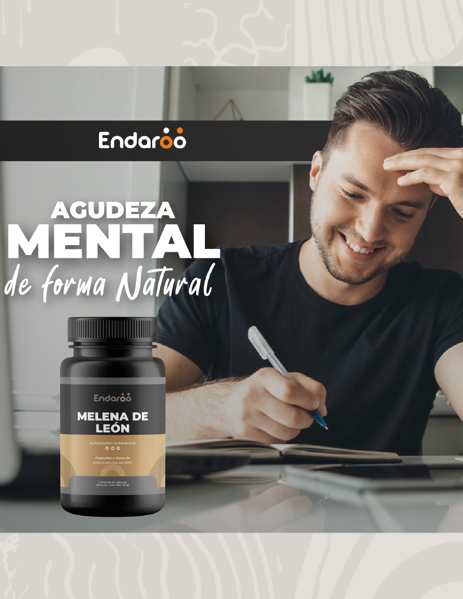 Hongo De Melena De León 60 Cápsulas 2