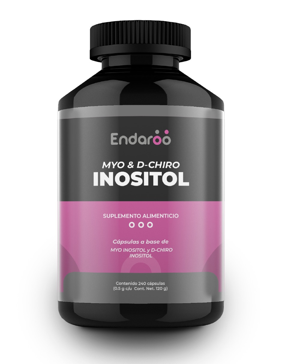 Myo Y D-chiro Inositol D 240 Cápsulas 500 mg sabor natural Myo Y D-chiro Inositol D 240 Cápsulas 500 mg sabor natural