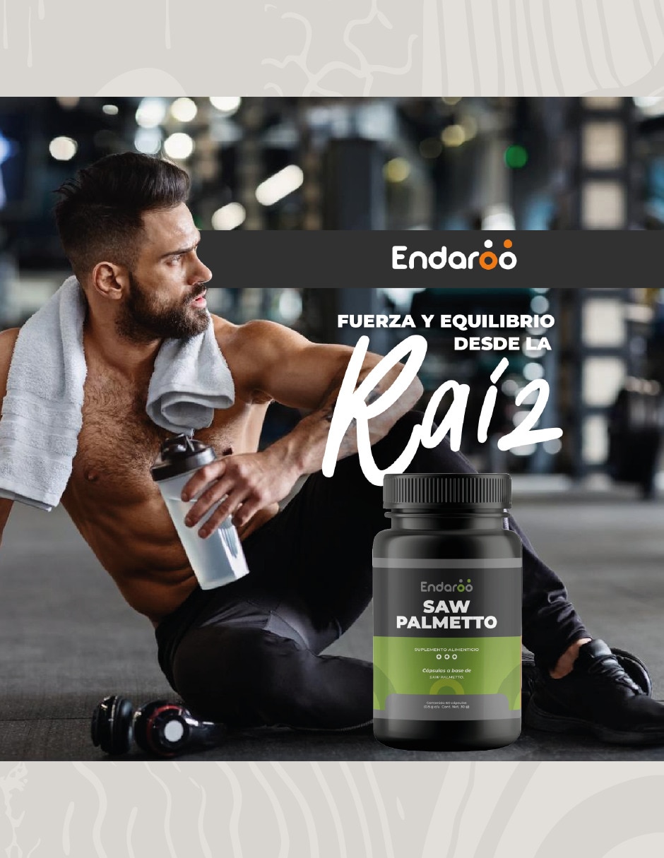 Saw Palmetto 1000 Mg 60 Cápsulas sabor natural 2