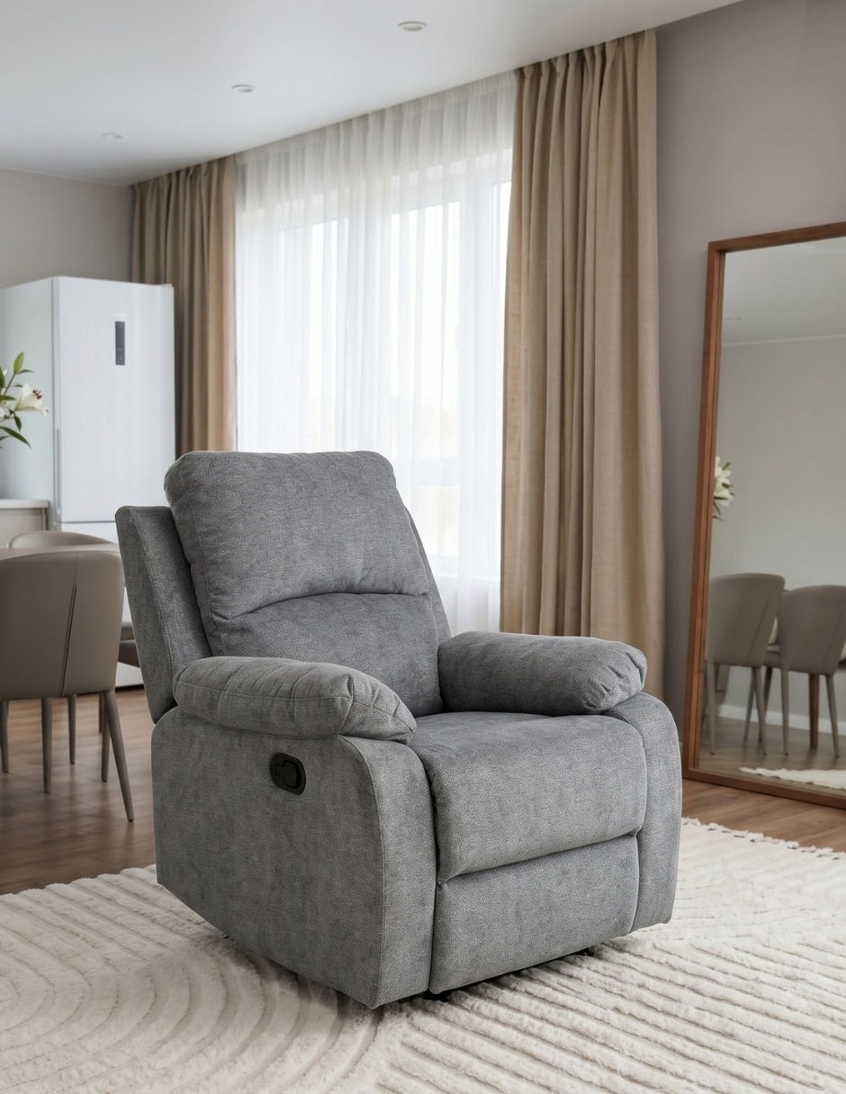 Reclinable Easy Living de poliéster