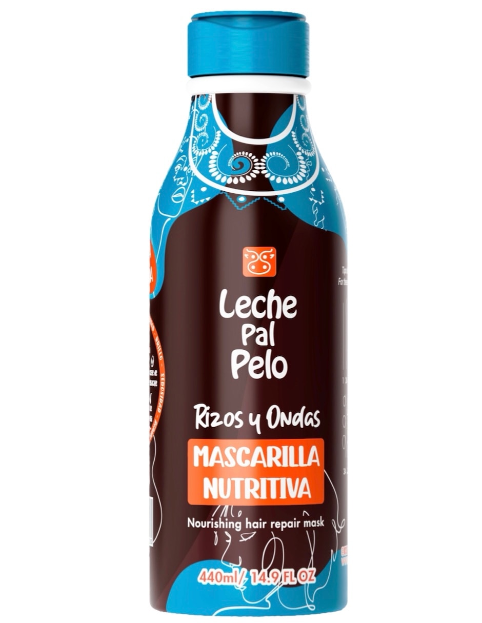 Tratamiento capilar tratamiento mascarilla nutritiva rizos 440 ml hidratante leche pal pelo