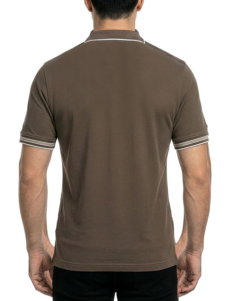 Camisa casual Cuadra manga corta para hombre