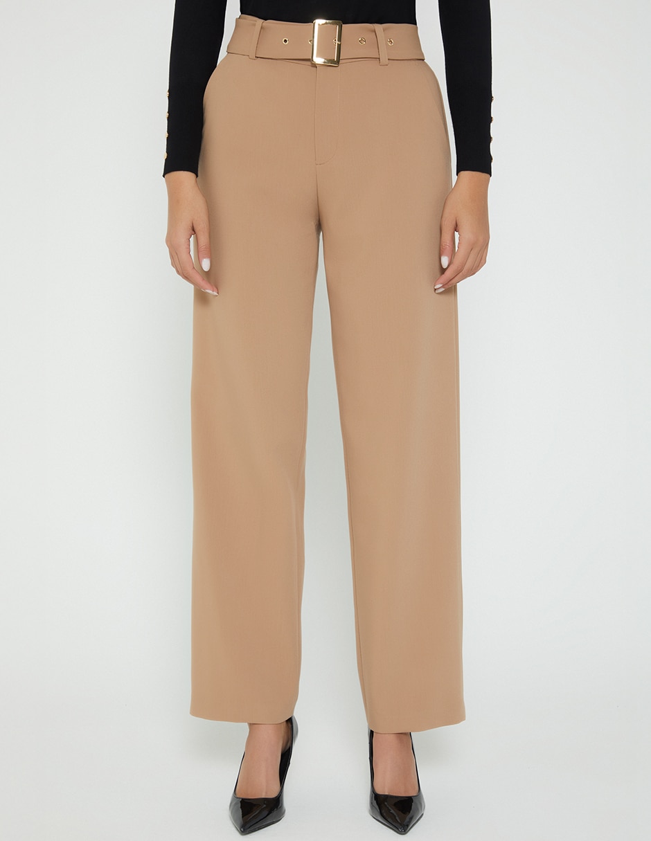 Pantalón recto para mujer