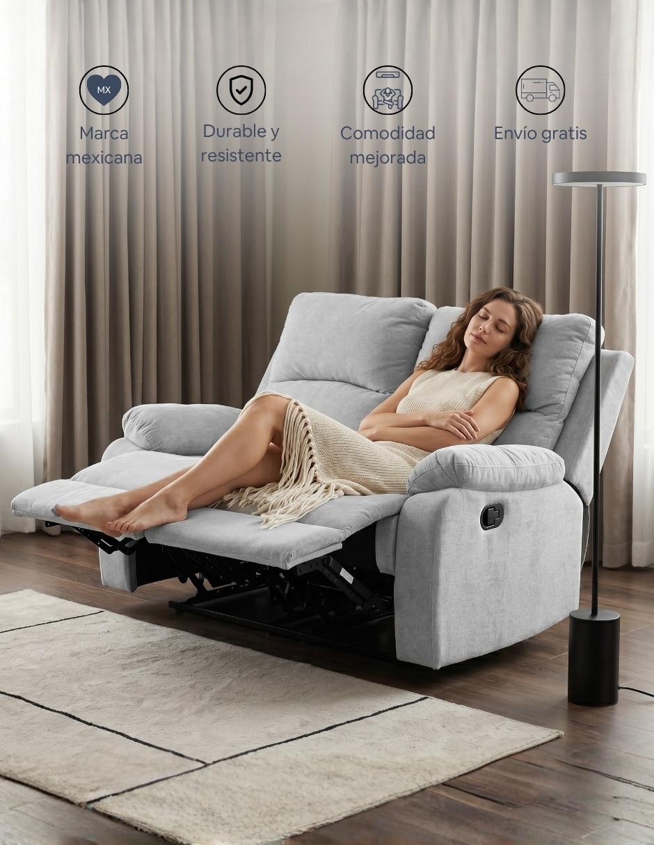 Reclinable Easy Living de poliéster